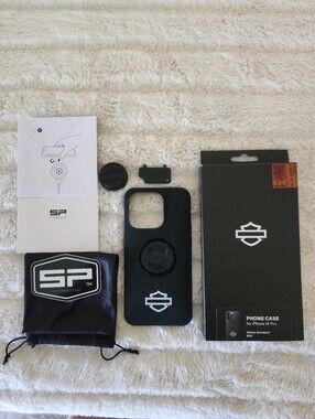 Harley-Davidson B&S SP Connect Black Phone Case for iPhone 14 Pro